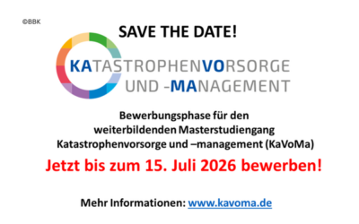 Bewerbungsphase für „KaVoMa“ MasterStudiengang läuft nur noch 14 Tage