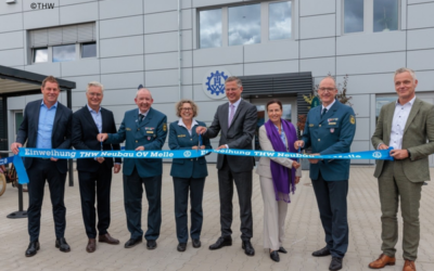 THW-Bauprogramm: Erster Neubau in Melle eingeweiht