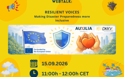 RESILIENT VOICES WebTalk: Making Disaster Preparedness More Inclusive