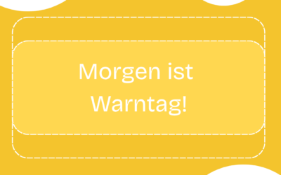 Morgen ist bundesweiter #Warntag!