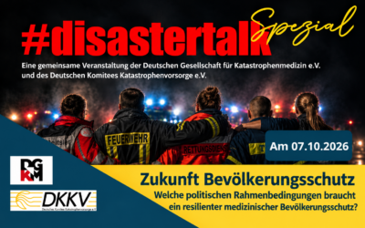 DKKV-DGKM #disastertalk special „Zukunft Bevölkerungsschutz“